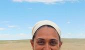 She is the first Indian to cross the Gobi desert