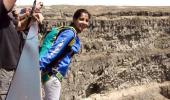 She mortgaged her house to jump off a cliff