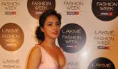 Spotted: Nargis Fakhri, Neetu Chandra, Ileana at LFW!