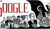 Bram Stoker: Google doodles for Dracula creator