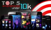 Top 5 smartphones under Rs 10,000