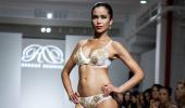 PICS: Now, lingerie with 24 karat gold thread embroidery!