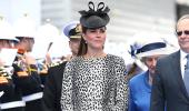 PICS: Kate's last solo engagement before she gives birth