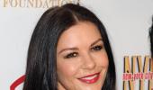 Catherine Zeta-Jones flashes cleavage and more fashion news