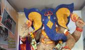 UNUSUAL PICS: Ganesha idols made of pencils, modaks and more!