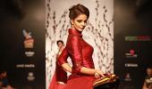 Hawt couture! Richa, Aditi scorch the runway