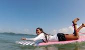 Meet India's first professional female surfer