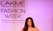 All covered up: Sunny Leone at LFW