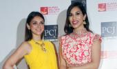 Aditi, Richa, Tisca at Manish Malhotra's fashion show