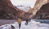 Winter hiking and walking in the Himalayas