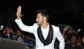 PIX: Varun, Salman, Bachchans arrive at Filmfare awards