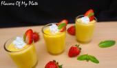 This Eggless Mango Mousse: #Yum!