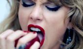 Taylor Swift takes a bite out of Apple