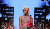 The first Nigerian model at Lakme Fashion Week