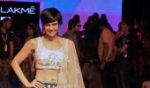 Spotted: Mandira, Sangeeta, Amrita at fashion week