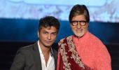 Photos: Amitabh Bachchan turns showstopper for Vikram Phadnis