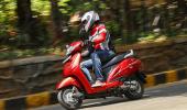 Scooter sales skid on note ban pain