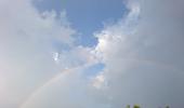 Monsoon pics: A rainbow in the clouds