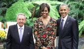 Michelle's Kashmir connection in Cuba