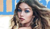 Gigi bares it all for mag cover!