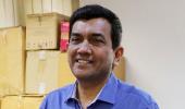 When chef Sanjeev Kapoor visited Rediff office