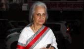 Shabana, Raveena, Waheeda at a book launch