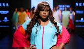 This transgender model won hearts at LFW