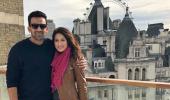 Here come the newlywed Zaheer Khan & Sagarika Ghatge