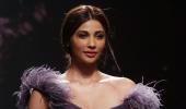 Daisy Shah is a purple princess