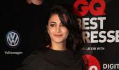 Shruti's daring slit is too hot for red carpet