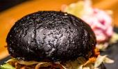 Want to eat a black burger in Mumbai?