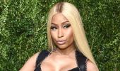 PIX: Nicki Minaj smoulders in a curve-hugging black leotard