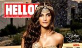 Oomphalicious! Kriti turns up the heat in gold