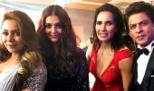 When Shah Rukh Khan partied with Ash and Padma Lakshmi