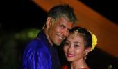 Age no bar! Milind Soman marries Ankita Konwar