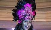 Photos! It's a colourful carnival on the ramp