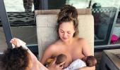 Why Chrissy Teigen deserves to be the poster girl of the breastfeeding week