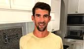 What does Michael Phelps eat for lunch?