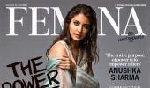 Insanely SEXY! Anushka shows off bare leg on mag cover