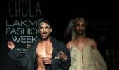 Why is Prateik Babbar dressed like a drag queen?