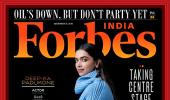 Oops! Deepika goes pantless on Forbes cover