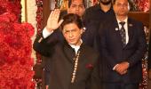 Shah Rukh and Salman attend Isha Ambani's wedding