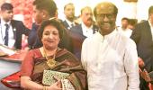 Hillary, Rajnath, Mamata at Isha's wedding