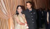 Pics: Isha-Anand at their Mumbai reception