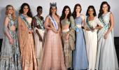 Pics: 7 Miss World beauty queens are touring India with Manushi!