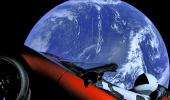 Is Elon Musk's Tesla in space the moon landing of our times?