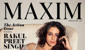 First look! Rakul Preet Singh scorches on Maxim's cover