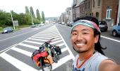 Why is this man from Nagaland travelling the world on a bamboo bike