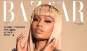 LGBTQ community upset with Nicki Minaj's Harper's Bazaar cover