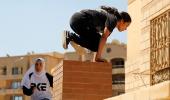 Parkour daredevils challenge social norms in Egypt